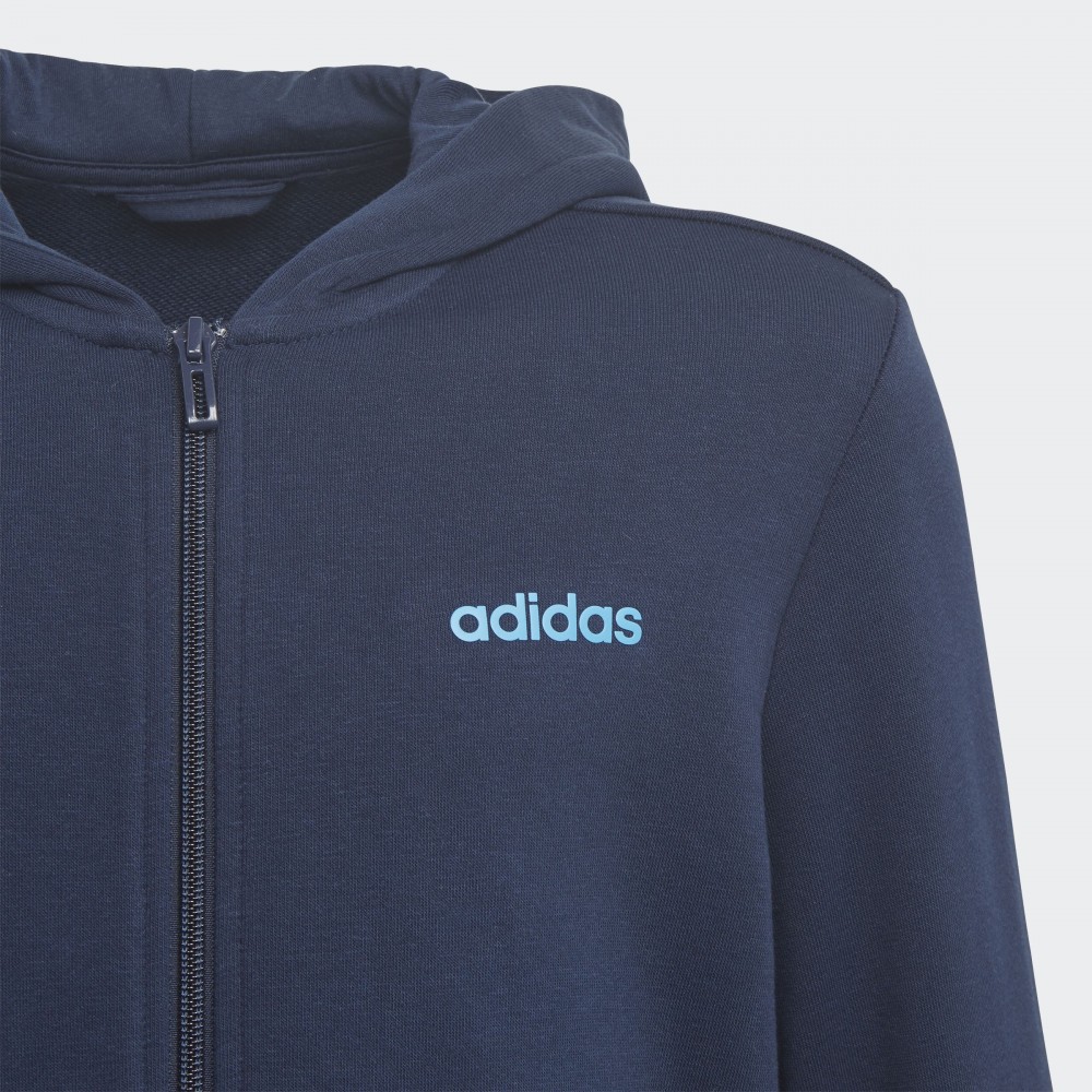 Толстовка Adidas Yb Lin E Fz Hd DV1818 _image_3