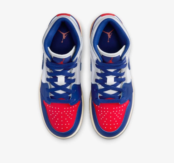 Подростоковые кроссовки Air Jordan 1 Mid DQ8423-102_image_2
