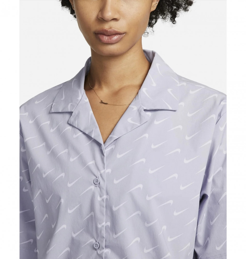 Сорочка жіноча Nike Sportswear Everyday Modern Woven Short-Sleeve Top DV7930-519_image_3