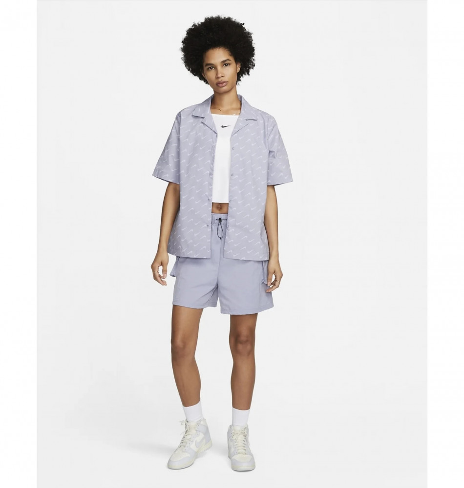 Сорочка жіноча Nike Sportswear Everyday Modern Woven Short-Sleeve Top DV7930-519_image_4