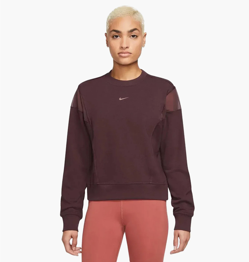 Світшот жіночий Nike W One Dri-Fit Crew Nvlty FB5246-652_image_1