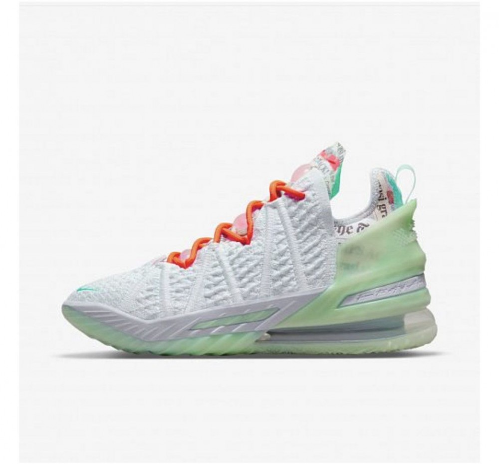 Чоловічі кросівки Nike LeBron 18 Black White University CQ9283-401_image_2
