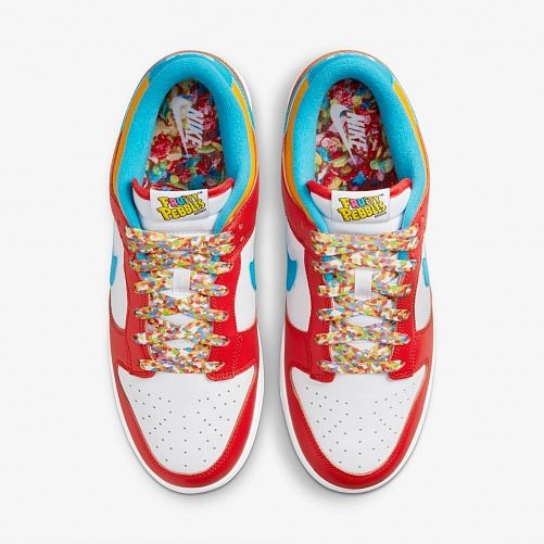 Кросівки Nike Dunk Low Qs Lebron James Fruity Pebbles Red Dh8009-600_image_9