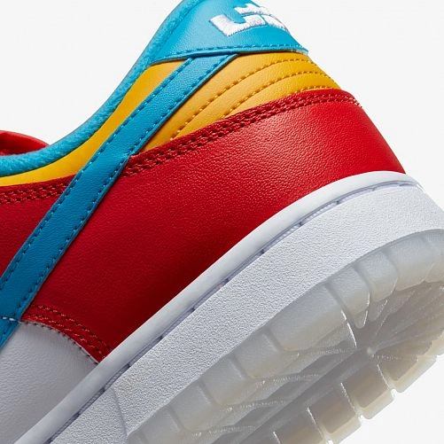 Кросівки Nike Dunk Low Qs Lebron James Fruity Pebbles Red Dh8009-600_image_4