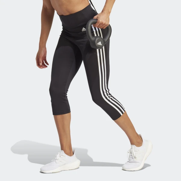 Лосины Adidas Designed To Move High-Rise 3-Stripes 3/4 GL3985_image_1