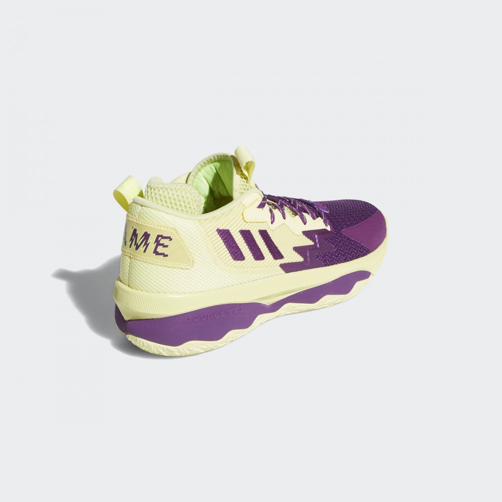 Кроссовки Adidas Dame 8 Dame Time Purple Yellow GY0383_image_11