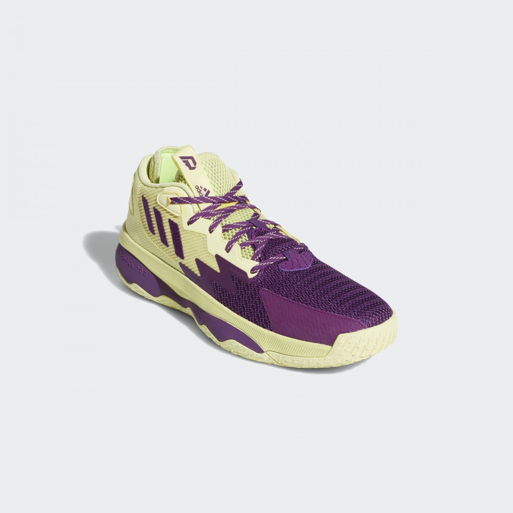 Кроссовки Adidas Dame 8 Dame Time Purple Yellow GY0383_image_3