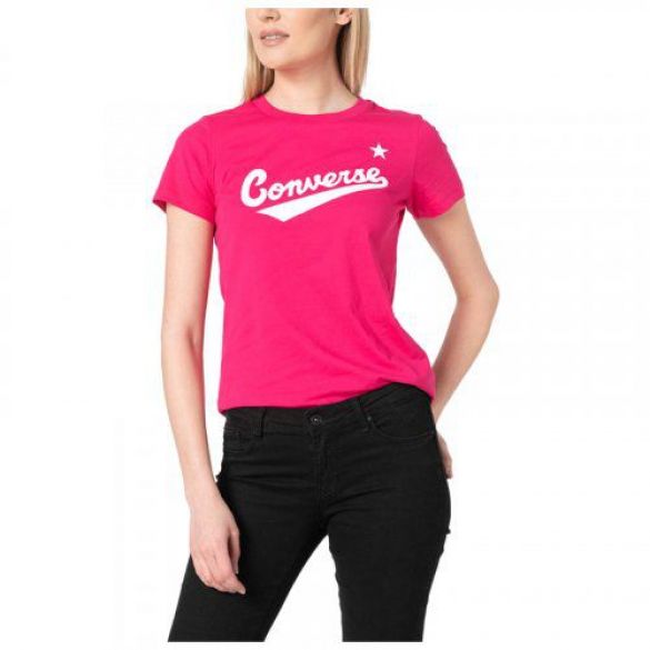 Женская футболка Converse Womens Nova Center Front Logo Tee 10018268-637_image_1