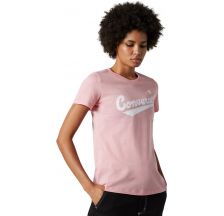 Женская футболка Converse Womens Nova Center Front Logo Tee 10018268-640