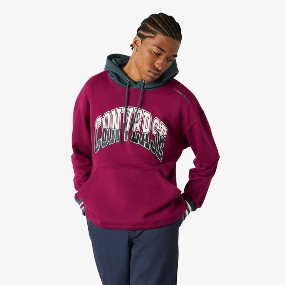 Мужская толстовка Converse Twisted Varsity Po Hoodie BLK 10018358-507_image_1