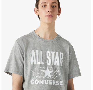 Чоловіча футболка Converse All Star Ss Tee Uni Red 10018373-035