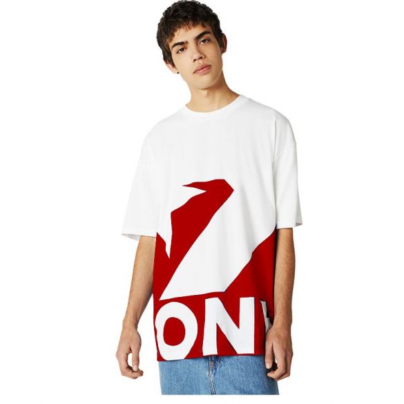 Мужская футболка Converse Star Chevron Icon Remix T White/Rush Blu 10018381-610_image_1