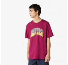 Чоловіча футболка Converse Twisted Varsity Graphic T Maroo 10018383-507