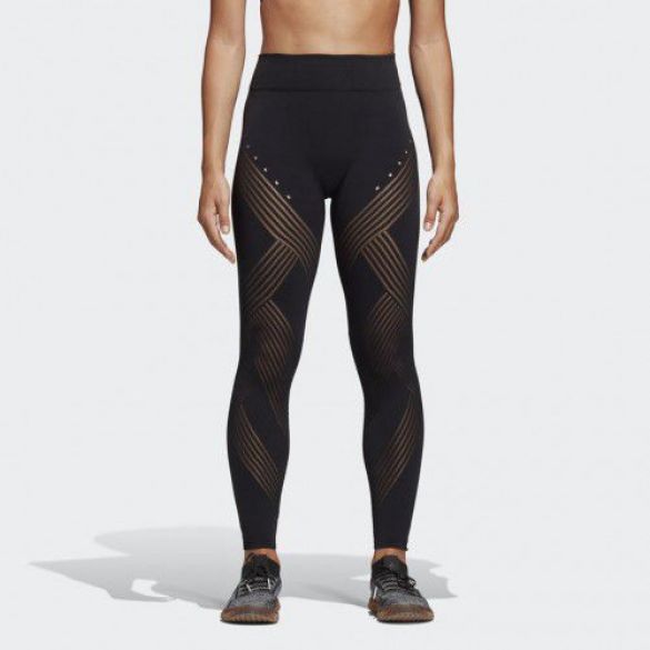 Укороченные леггинсы Adidas Warpknit High Rise DU0577_image_1