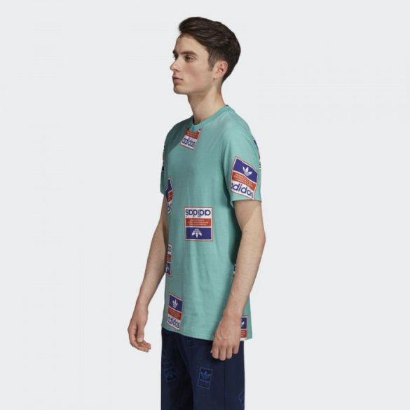 Мужская футболка Adidas Originals Archive Sticker DV2073_image_6
