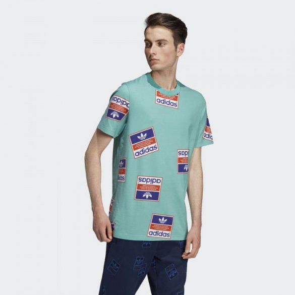 Мужская футболка Adidas Originals Archive Sticker DV2073_image_5