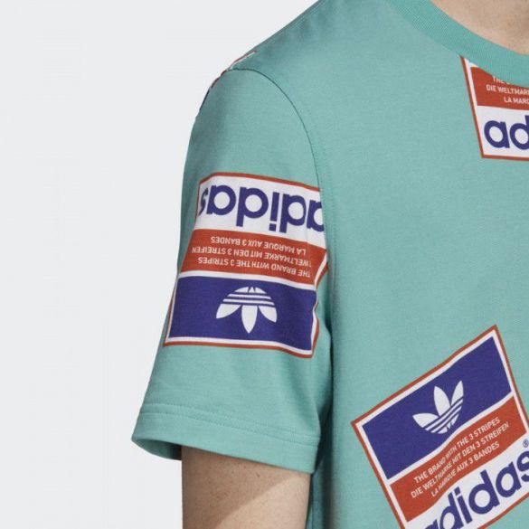 Мужская футболка Adidas Originals Archive Sticker DV2073_image_8