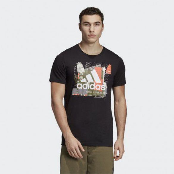 Чоловіча футболка Adidas Must Haves Badge of Sport Graphic DV3075_image_1