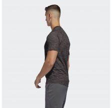 Футболка Adidas Freelift Tech Fitted Striped Heathered DW9818