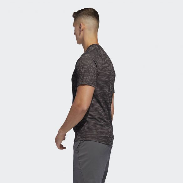 Футболка Adidas Freelift Tech Fitted Striped Heathered DW9818_image_2