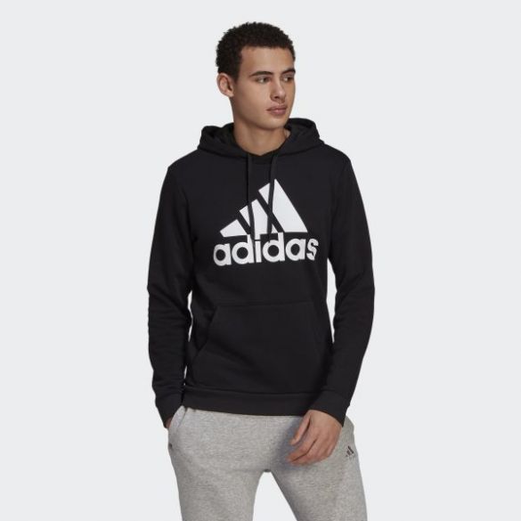 Флисовая худи Essentials Big Logo GK9220_image_1
