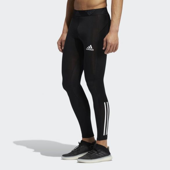 Тайтсы для фитнеса Techfit 3-Stripes GL0456_image_1