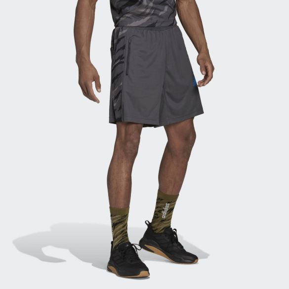 Шорты для фитнеса Adidas AEROREADY Feelstrong Camo Sport Performance HD4321_image_1