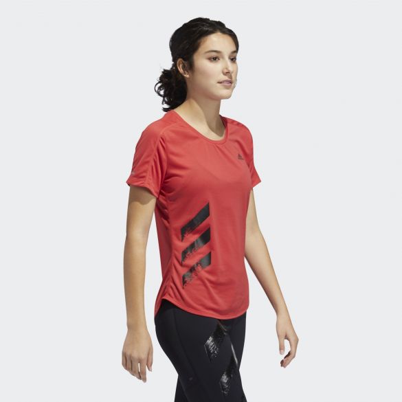 Жіноча футболка Adidas Run It 3 Stripes Fast FR8387_image_2