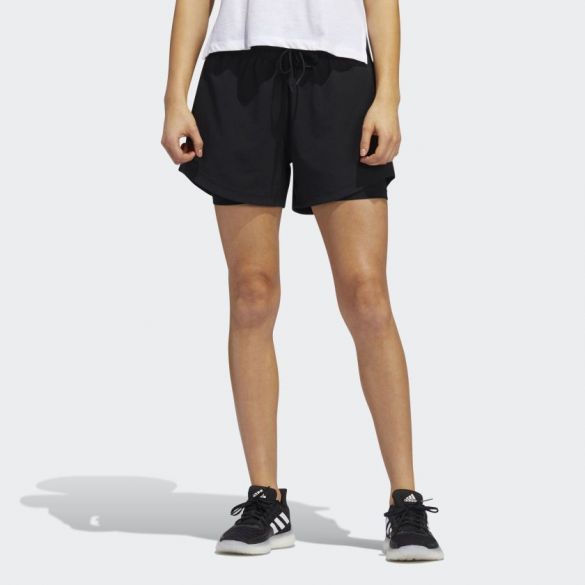 Женские шорты Adidas Two-in-One FJ7203_image_1