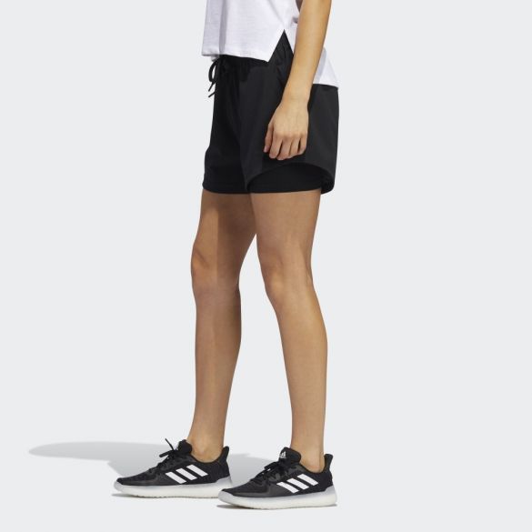 Женские шорты Adidas Two-in-One FJ7203_image_2