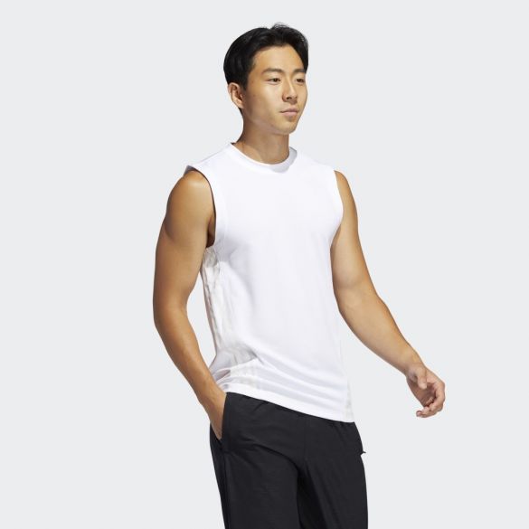 Майка для фитнеса Adidas Aeroready 3-Stripes FL4320_image_2