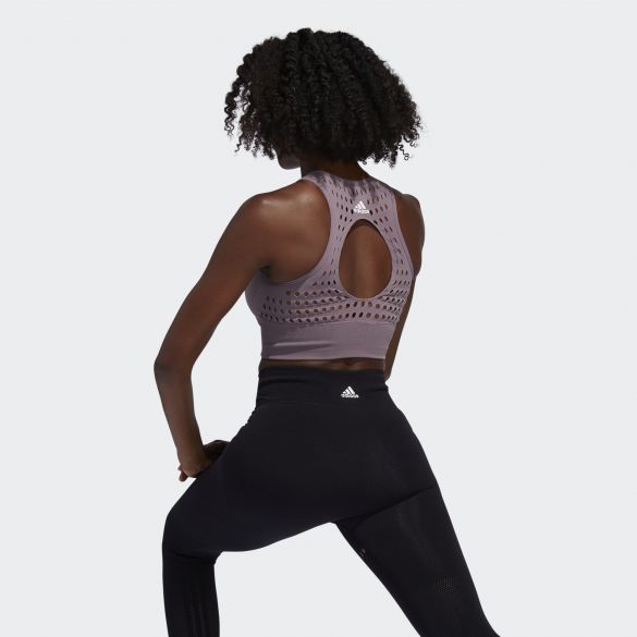 Укороченная майка Adidas Warp Knit FI9059_image_3