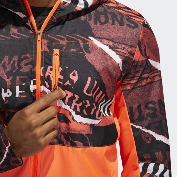 Куртка для бега Adidas Own The Run Graphic FL6988