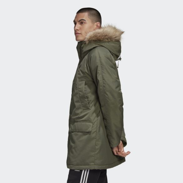Удлиненная парка Adidas Fur GE1313_image_2