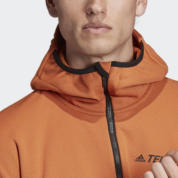 Чоловіча флісова куртка Adidas Climaheat Hooded DZ5981_image_3