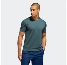 Футболка Adidas Freelift Tech Fitted Striped Heathered DZ1221