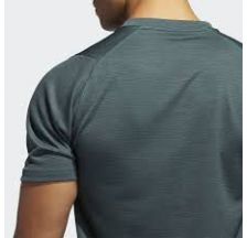 Футболка Adidas Freelift Tech Fitted Striped Heathered DZ1221