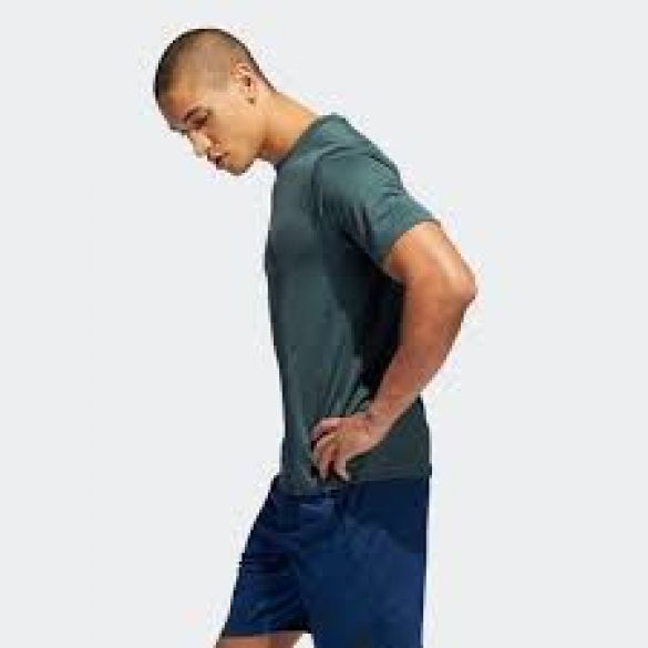 Футболка Adidas Freelift Tech Fitted Striped Heathered DZ1221_image_6