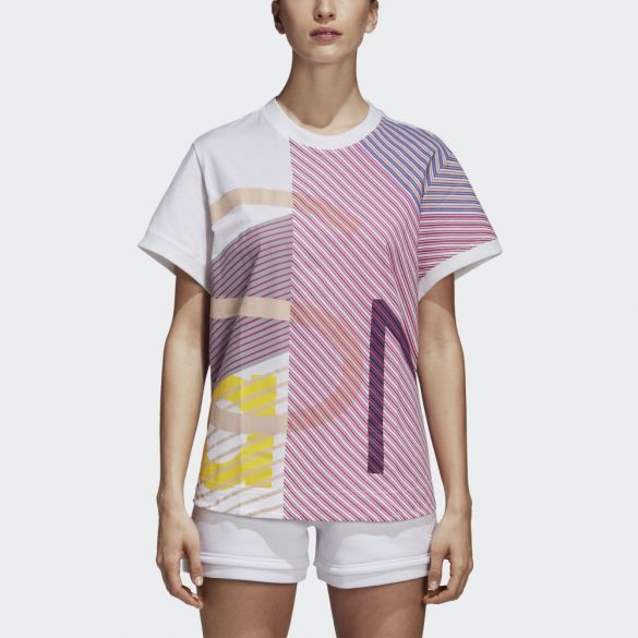 Футболка Adidas Essentials Stripe Graphic W CE1910_image_1