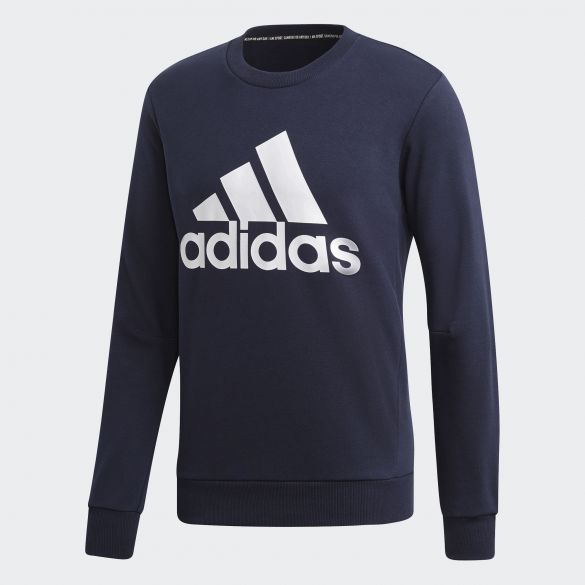 Мужская толстовка Adidas Must Have Badge Of Sport Crew DT9938_image_1