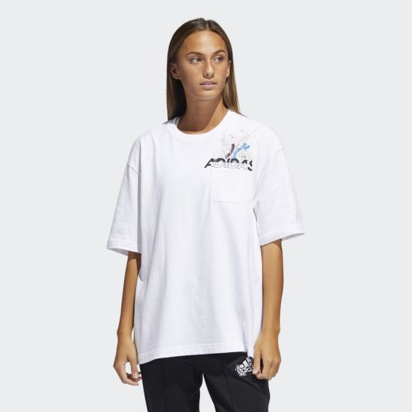 Футболка adidas Graphic (Plus Size) GJ6544_image_1