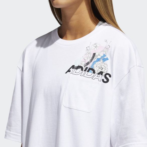 Футболка adidas Graphic (Plus Size) GJ6544_image_5