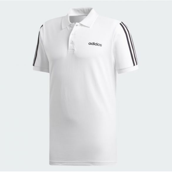Поло мужское Adidas 3-Stripes Black EJ0926_image_1