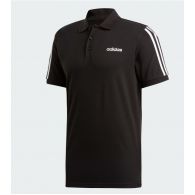 Поло мужское Adidas 3-Stripes Black EJ0927
