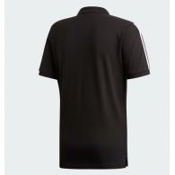 Поло мужское Adidas 3-Stripes Black EJ0927