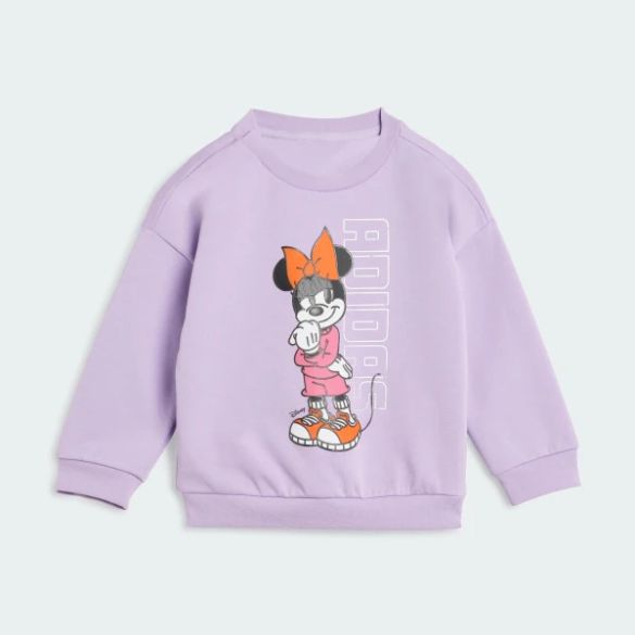 Комплект: світшот та легінси Adidas Disney Minnie Mouse Kids JL9173_image_2