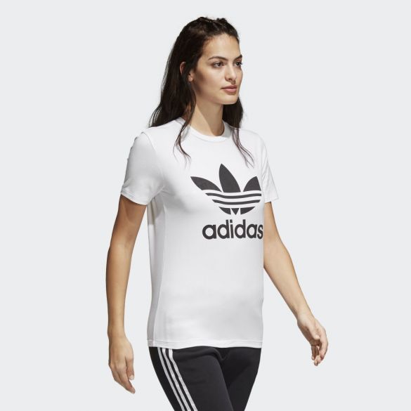 Женская футболка Adidas Trefoil CV9889 _image_4