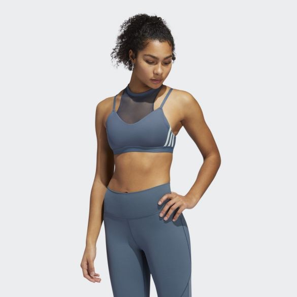 Спортивный бра Adidas All Me 3-Stripes GC7642_image_1