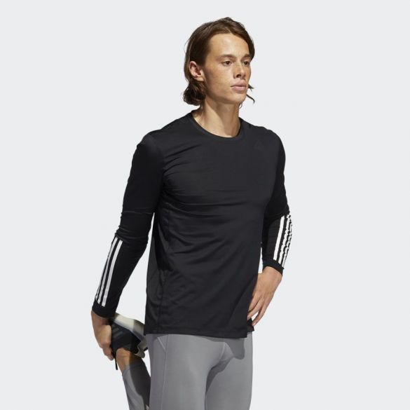  Лонгслив для фитнесу Techfit 3-Stripes Performance GL0459_image_5