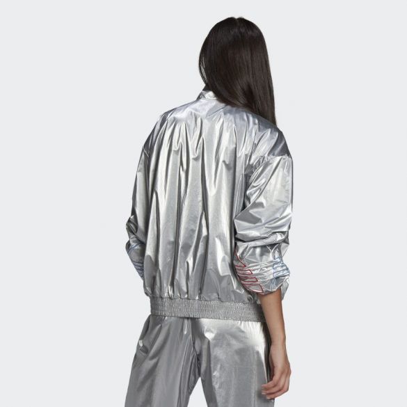 Женская куртка Adidas Adicolor Tricolor Metallic Japona GT8434_image_2